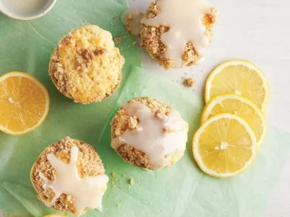 Limonlu Crumble Muffin tarifi