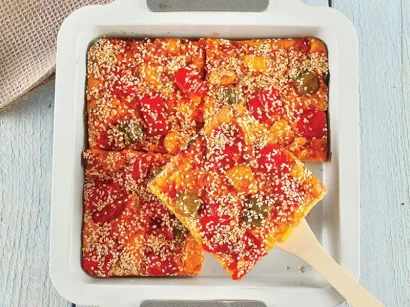 Tepside Biberli Ekmek tarifi