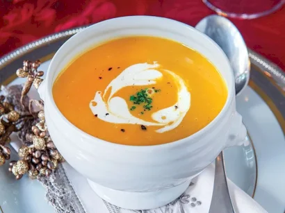 Fırınlanmış Balkabağı Çorbası tarifi