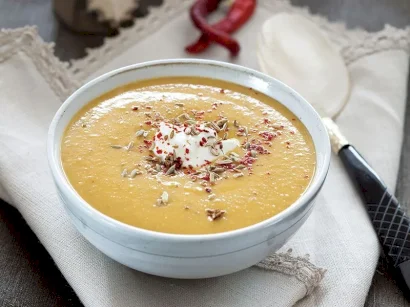 Havuçlu Mercimek Çorbası tarifi