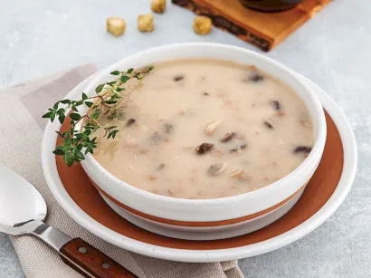 Kıymalı Mantarlı Çorba tarifi