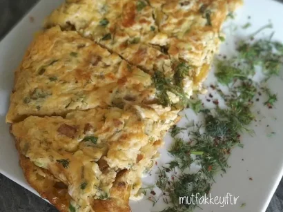 Mücver Omlet tarifi