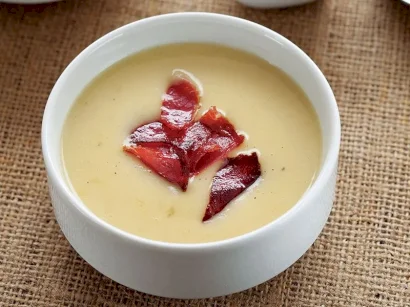 Pastırmalı Patates Çorbası tarifi