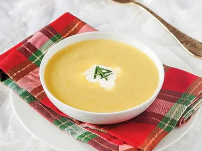 Patatesli Ve Pırasalı Çorba tarifi