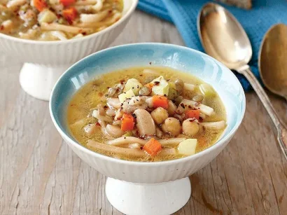 Sebzeli Bakliyat Çorbası tarifi