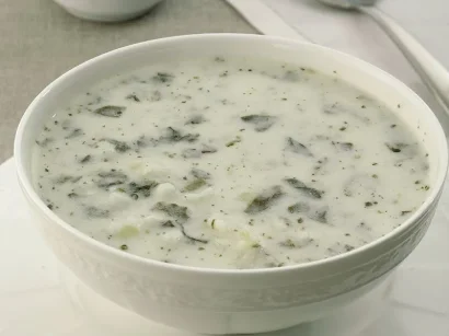 Terbiyeli Isırganotu Çorbası tarifi