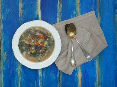 Yarma Mısırlı Ispanak Çorbası tarifi