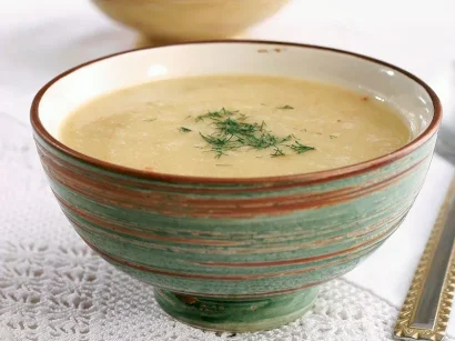 Yeşil Zeytin Çorbası tarifi