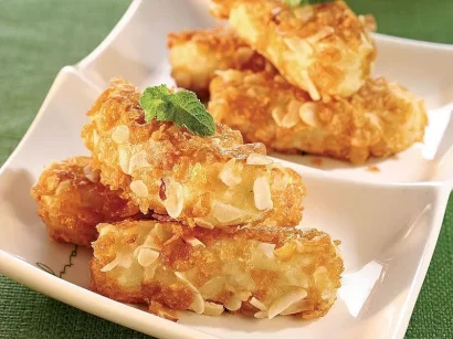 Mısır Gevrekli Patates Kroket tarifi Mısır Gevrekli Patates Kroket tarifi