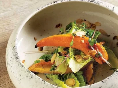 Bal Kabaklı Yeşil Salata tarifi