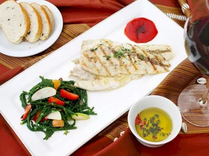 Deniz Börülceli Çipura Salatası tarifi