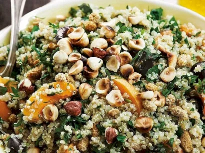 Fındıklı Kinoa Salatası tarifi