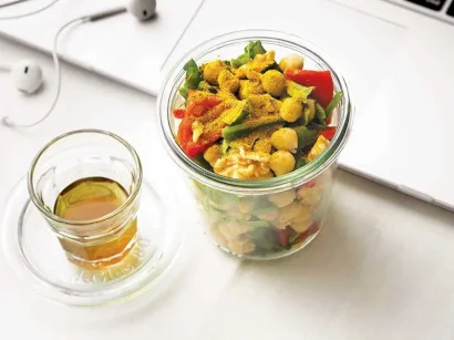 Kavanozda Salata tarifi