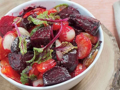 Mandalinalı Pancar Salatası tarifi