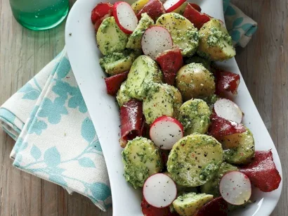 Pastırmalı Patates Salatası tarifi