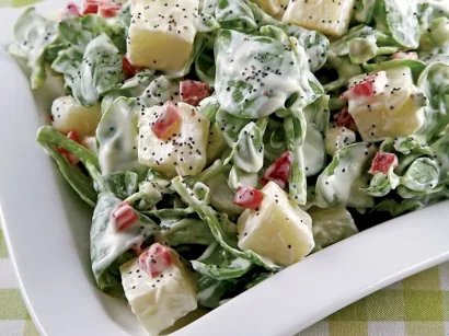 Patatesli Semizotu Salatası tarifi