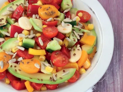 Rengarenk Salata tarifi
