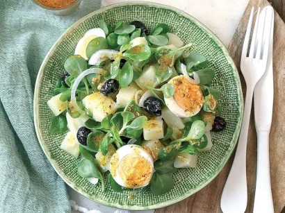 Semizotlu Patates Salatası tarifi