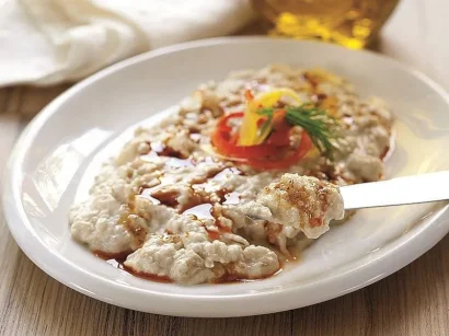 Tahinli Patlıcan Salatası tarifi
