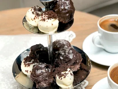 Karamel Ve Deniz Tuzlu Bitter Trüf tarifi