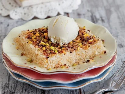 Kaymaklı Kadayıf Tatlısı tarifi