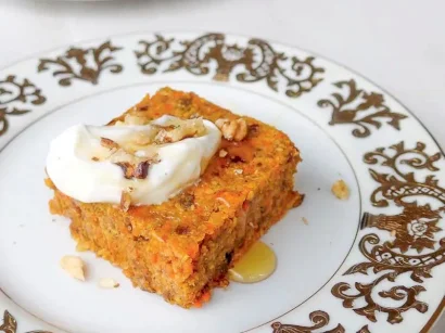 Çiğ Havuçlu Kek (Şekersiz, Glütensiz) tarifi