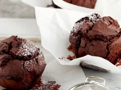 Kestane Unlu Ve Çikolatalı Muffin tarifi Kestane Unlu Ve Çikolatalı Muffin tarifi