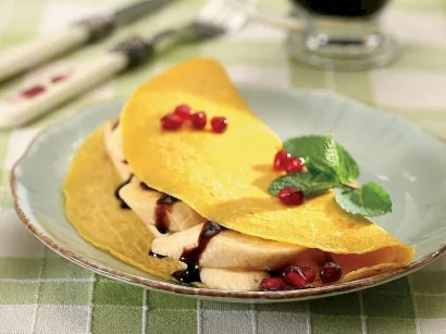 Çikolatalı Ve Muzlu Krep tarifi