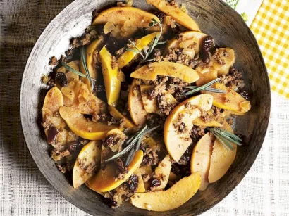 Pekmezli Ayva Dolması tarifi