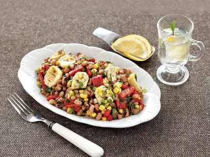 Enginar Kalpli Börülce Salatası tarifi