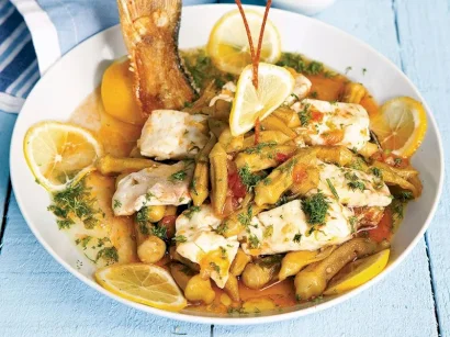 Bamyalı Çipura Balığı tarifi