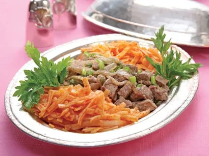 Erişteli Süt Kebap Kavurması tarifi