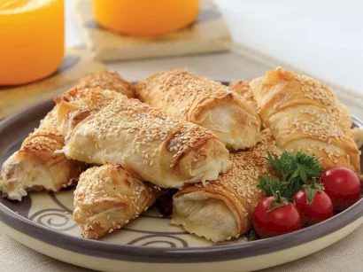 Beşamelli Ve Tavuk Etli Börek tarifi