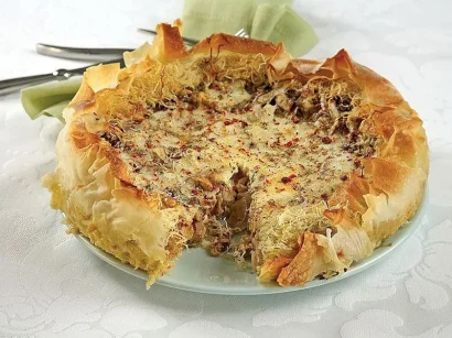 Mantarlı Kadayıf Böreği tarifi