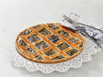 Ispanaklı Ve Ricotta Peynirli Tart tarifi