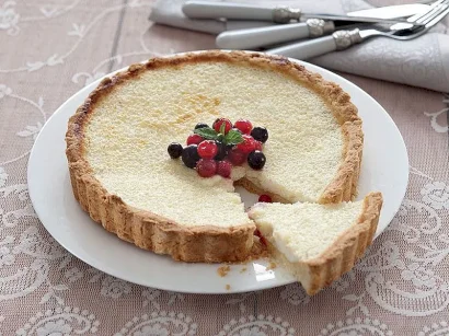 Taze Lor Peynirli Tart tarifi Taze Lor Peynirli Tart tarifi