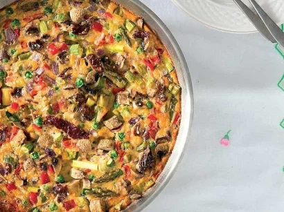 Kuşkonmazlı Fritata tarifi