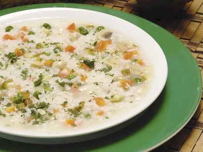 Piedemonte Usulü Sebzeli Risotto tarifi