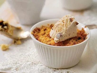 Elmalı Ve Ayvalı Crumble tarifi