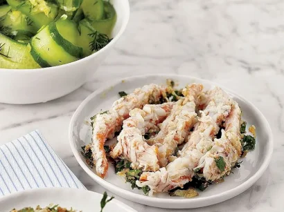 Limon Soslu Karides (Dereotlu Ilık Salata İle Birlikte) tarifi Limon Soslu Karides (Dereotlu Ilık Salata İle Birlikte) tarifi