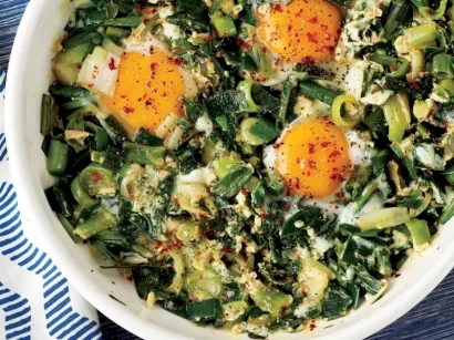 Yumurtalı Radika Kavurması tarifi