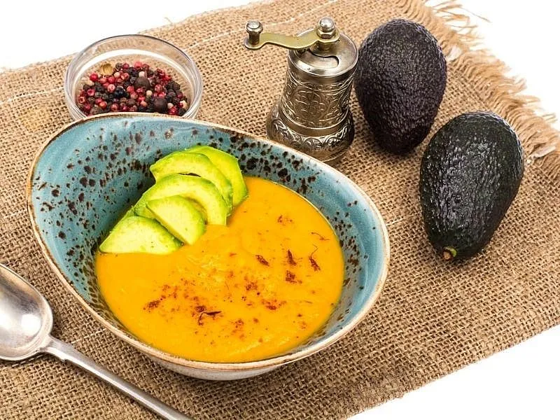 Avokadolu Balkabaklı Çorba (+8 Ay) tarifi