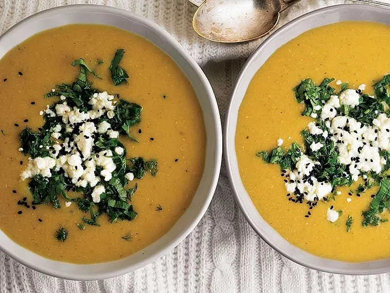 Balkabaklı Sarı Mercimek Çorbası tarifi