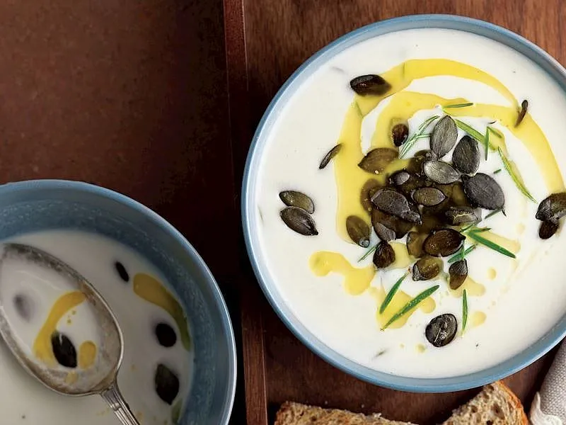 Kremalı Fasulye Çorbası tarifi