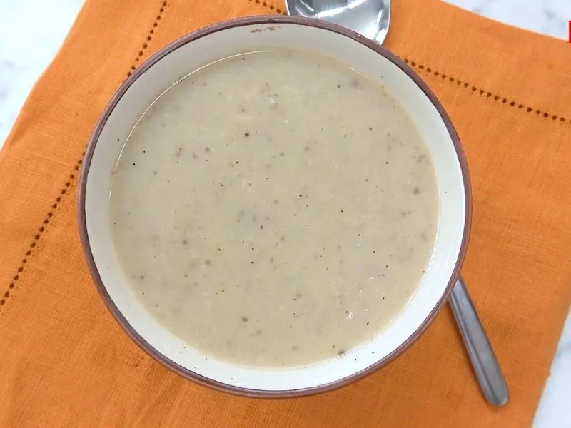 Kremalı Mantar Çorbası tarifi