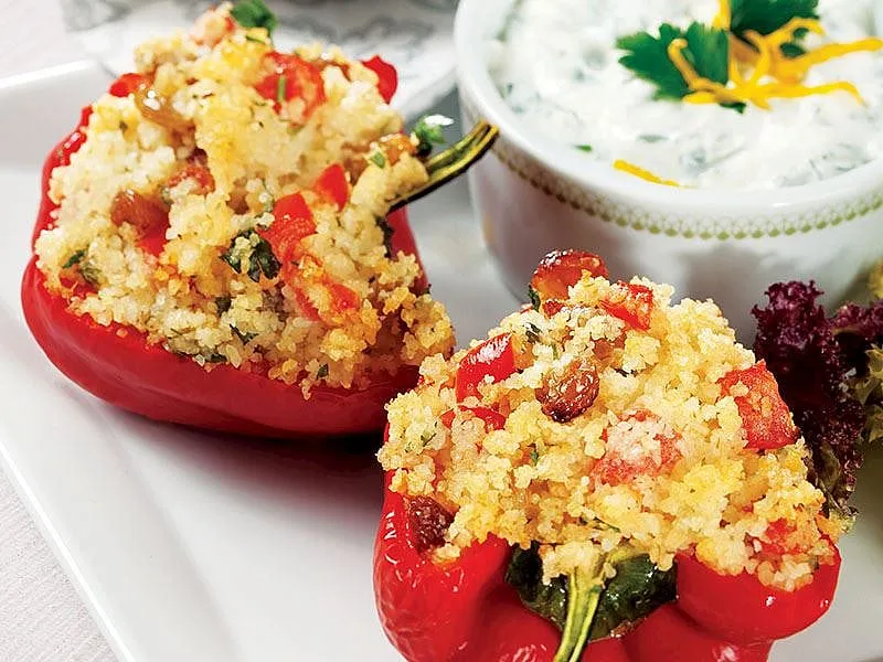 Bulgur Dolgulu Biberler tarifi