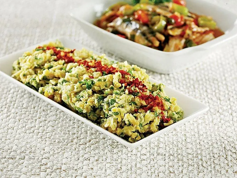 Maydanozlu Nohut Ezmesi tarifi