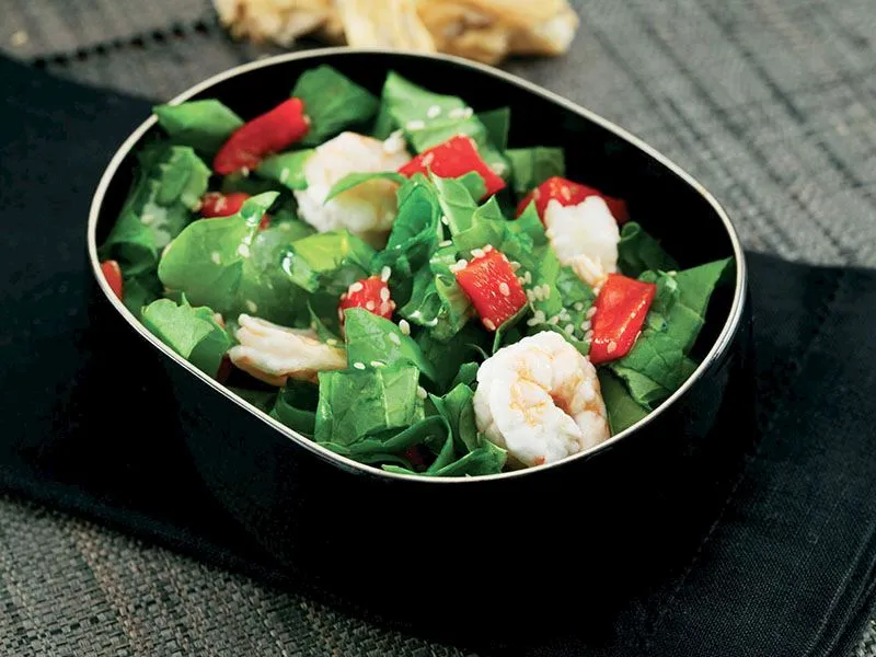 Karidesli Salata tarifi