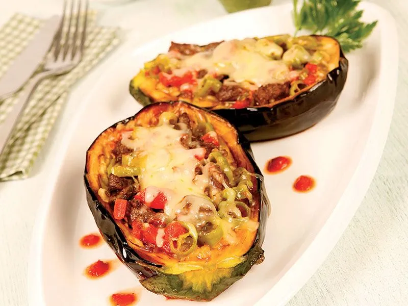 Patlıcan İçinde Antrikot Et tarifi