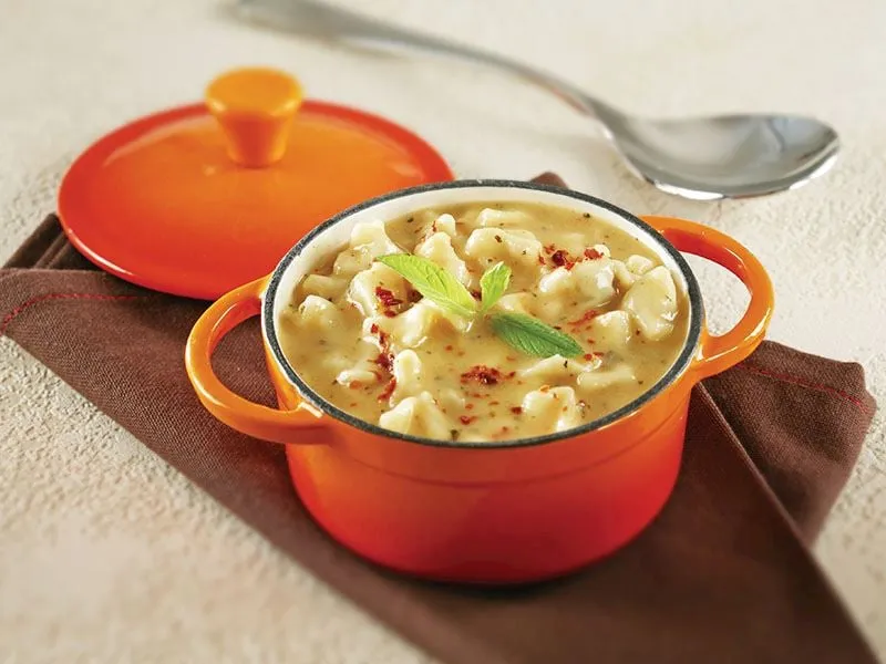 Kaşık Börek Çorbası tarifi